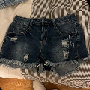 Jean shorts